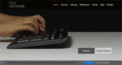 Desktop Screenshot of hartmanntraining.de